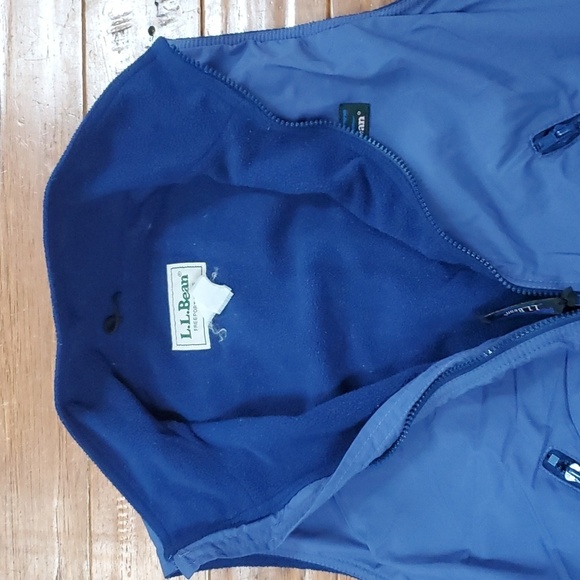 L.L.Bean vtg fleece lined nylon vest - Picture 6 of 6
